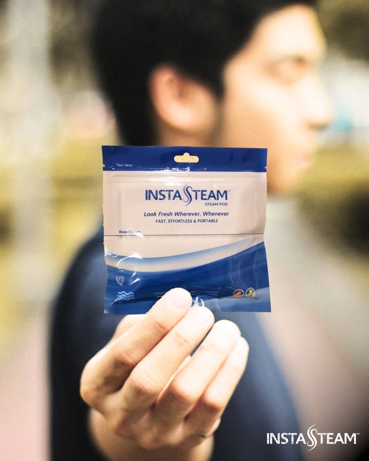 InstaSteam's tweet photo. Fresh Looks, Right in Your Hand. ✨
Compact, portable, and ready when wrinkles show up. InstaSteam makes looking fresh on the go effortless.
👉 https://t.co/grKCBwt6GS
#InstaSteam #TravelReady #WrinkleFree #TravelEssentials #SteamSmart https://t.co/rWHMAg9iNf