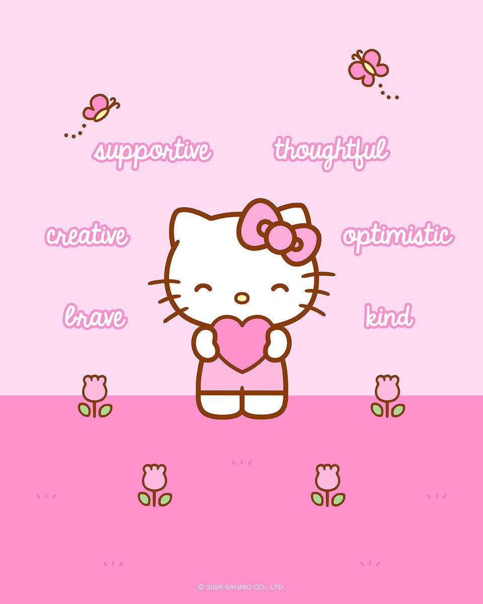 hellokitty's tweet photo. Be kind to your mind 💕 Share with a bestie! #WorldMentalHealthDay https://t.co/ymJD25KDX4