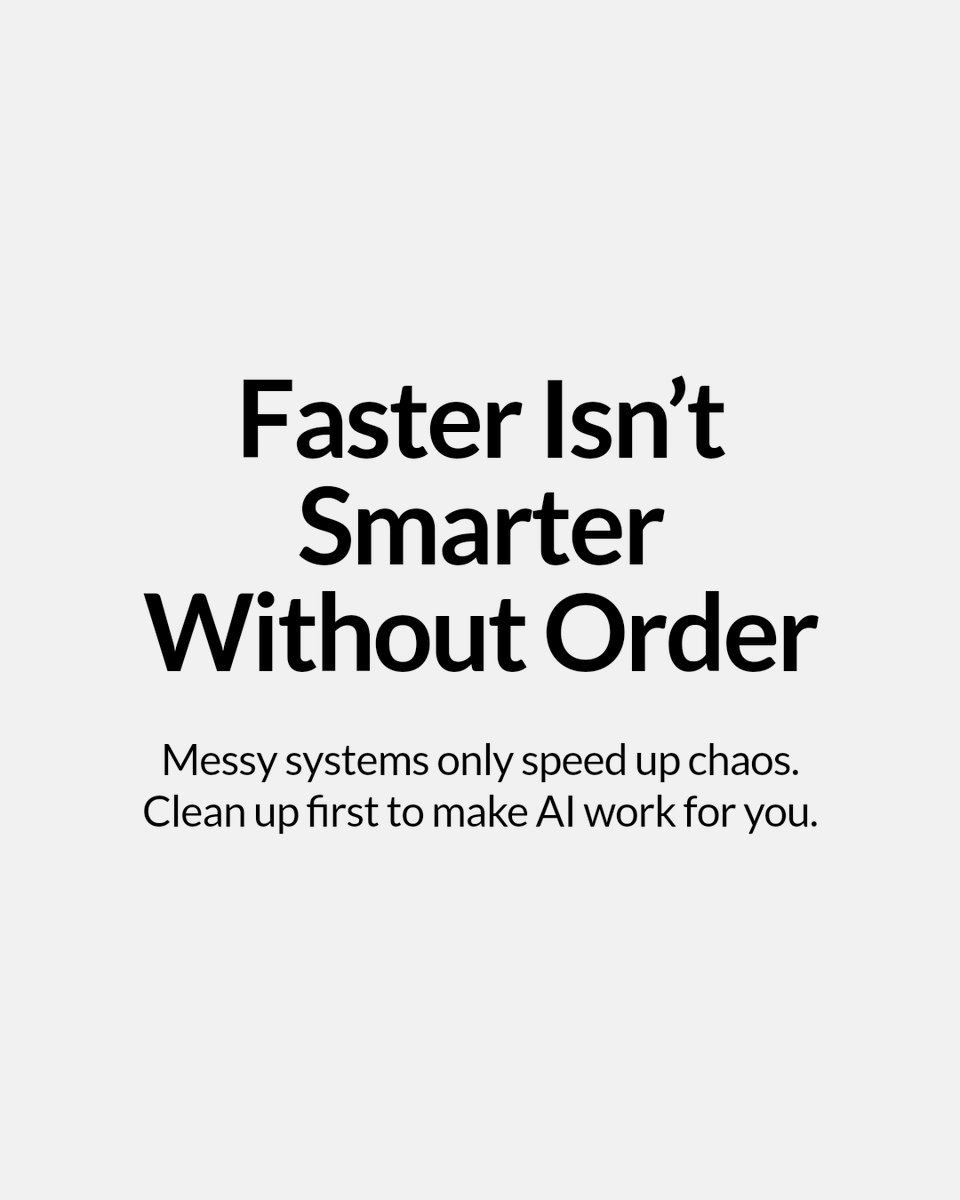 CelereTech's tweet photo. Clean systems make AI useful.
Clear permissions, organized tools, and a plan before you automate. That’s how AI helps instead of causing headaches.
Book a free consultation https://t.co/aMbCEDxVzm #CelereTech #BusinesContinuity #VoIP https://t.co/7z8s1MVc5m