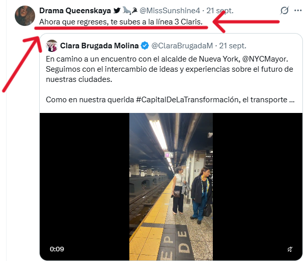 MONCAYOJUAN's tweet photo. ⚠️OJO🆘 con estas cuentas trolls que son falsas apoyadoras del mov. obradorista y de la 4T, son violentas y agresivas cuando les debates sus falsos argumentos y rápido se hacen las VÍSTIMAS y te bloquean.

Aquí un ejemplo de como atacan a @ClaraBrugadaM en su propia cuenta👇👇 https://t.co/fMBtozKcq5