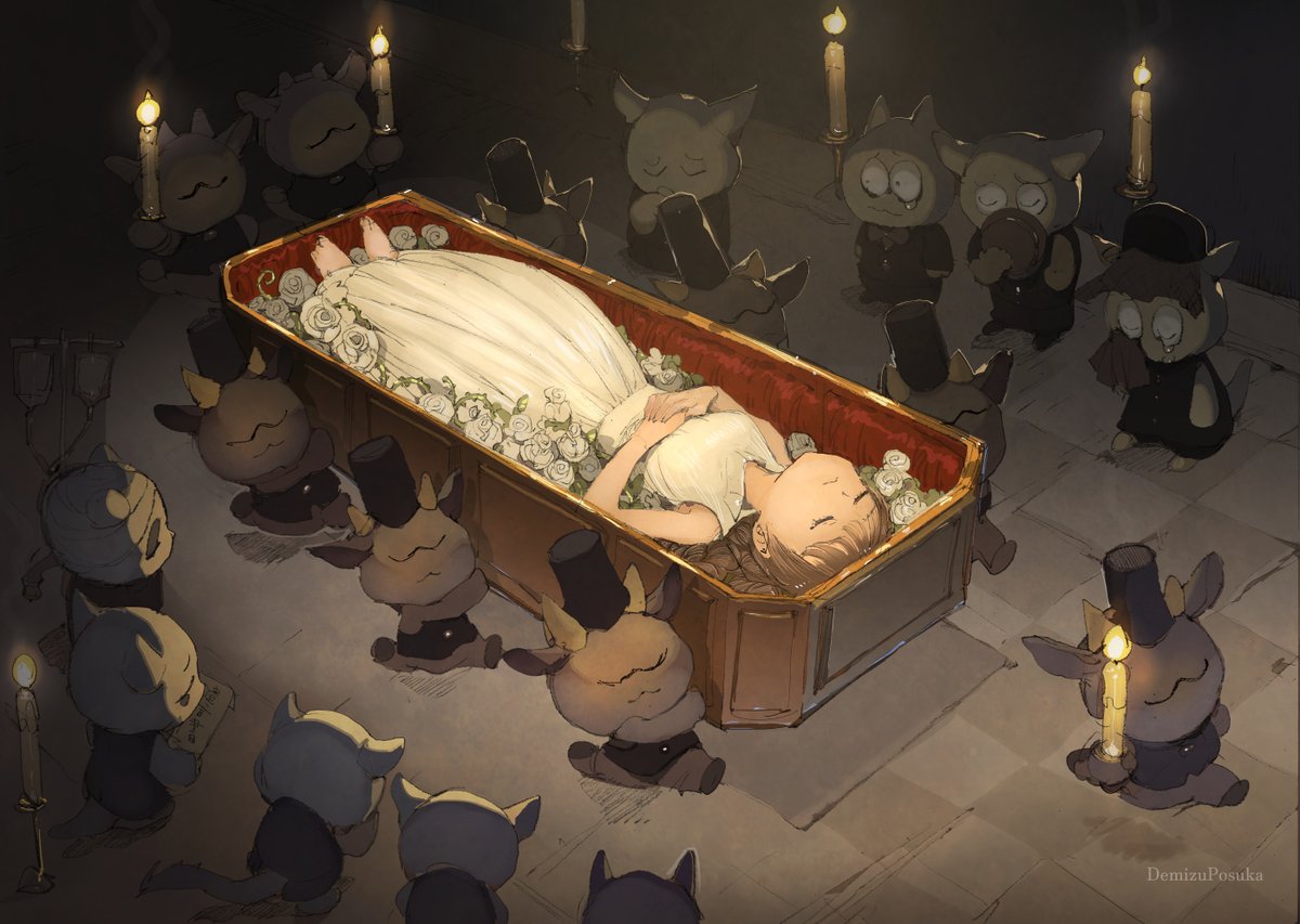 DemizuPosuka's tweet photo. 「生きていない私のパレード」 https://t.co/cuO6X5TCaY
