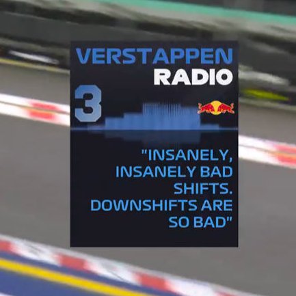f1speed_indo's tweet photo. Setelah sekian lama, Verstappen akhirnya keluhkan downshift mobilnya. https://t.co/yWR96O85mh