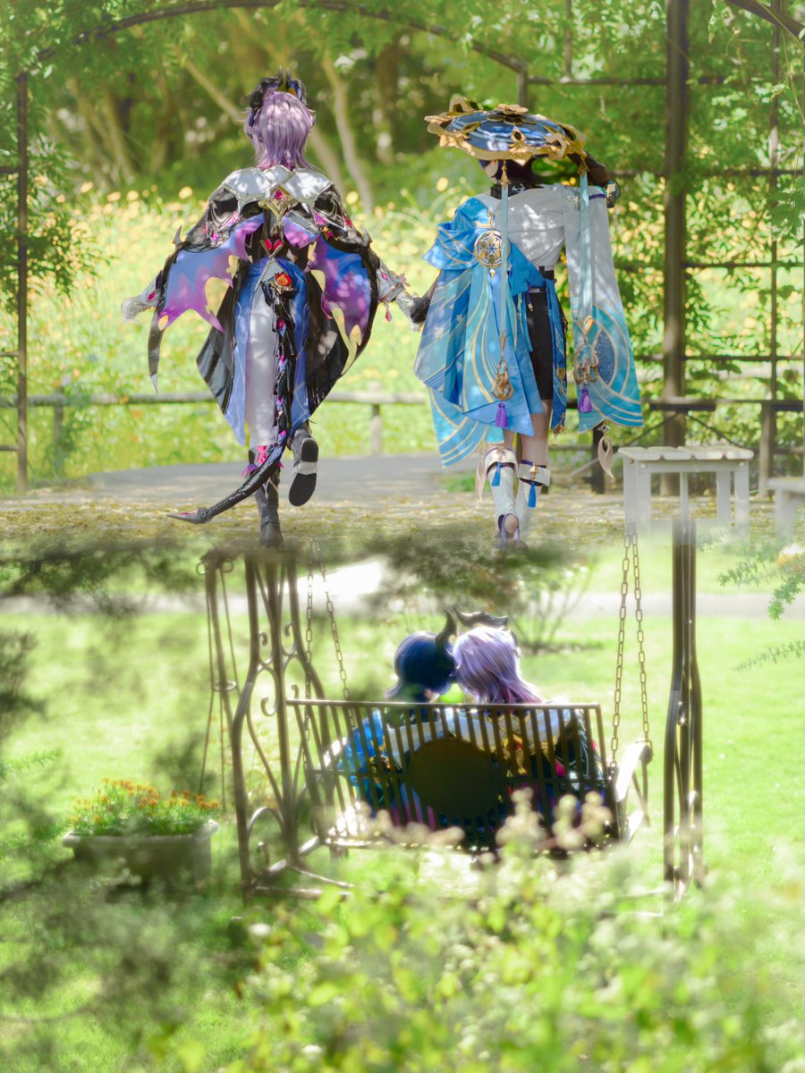 pastel_holic's tweet photo. Cosplay ⟡ 原神
Photo ⟡ @rinrinhakase 

　Dear My Friend

放浪者　#wanderer
ドゥリン  #durin https://t.co/QUiEhEDcpE