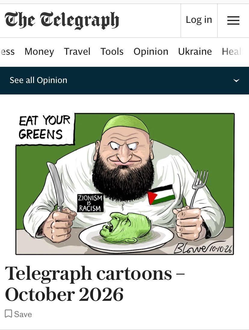 zebedy1997's tweet photo. This pro Zionist paper is leading the "anti racist" charge against the Green Party's motion equating Zionism to Racism.

Can't make this shit up!!! https://t.co/n6cvOexZTm