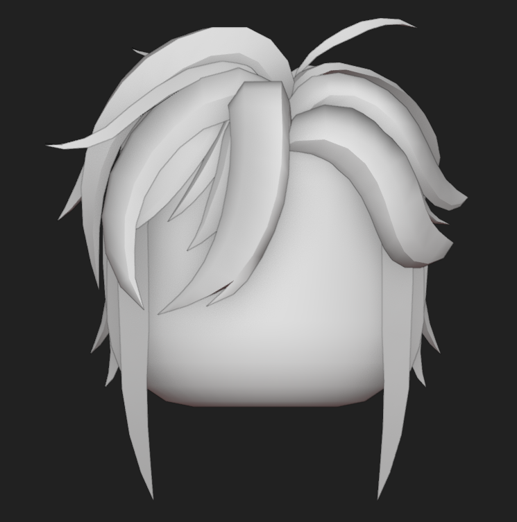 TheAn_07s's tweet photo. Hair practice, fixing some part 
#roblox #robloxdev https://t.co/0UuK6nP2cV