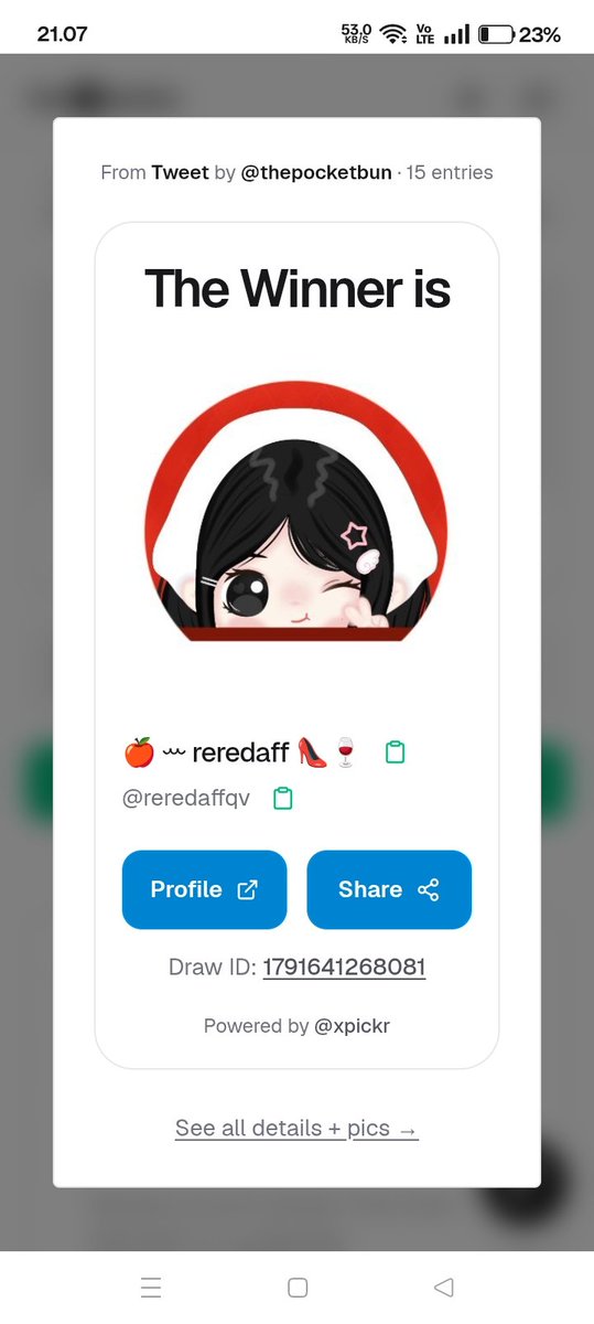thepocketbun's tweet photo. @corarleen haii trimakacii sudah ikutan free nya yaa teman teman >____< 💗 untuk winnernya bisa DM aku untuk klaim maksimal 1x24 jam yaa! <3

@reredaffqv 05
@ngintaii 14
@Rehel 14 https://t.co/HM7NxGeR92