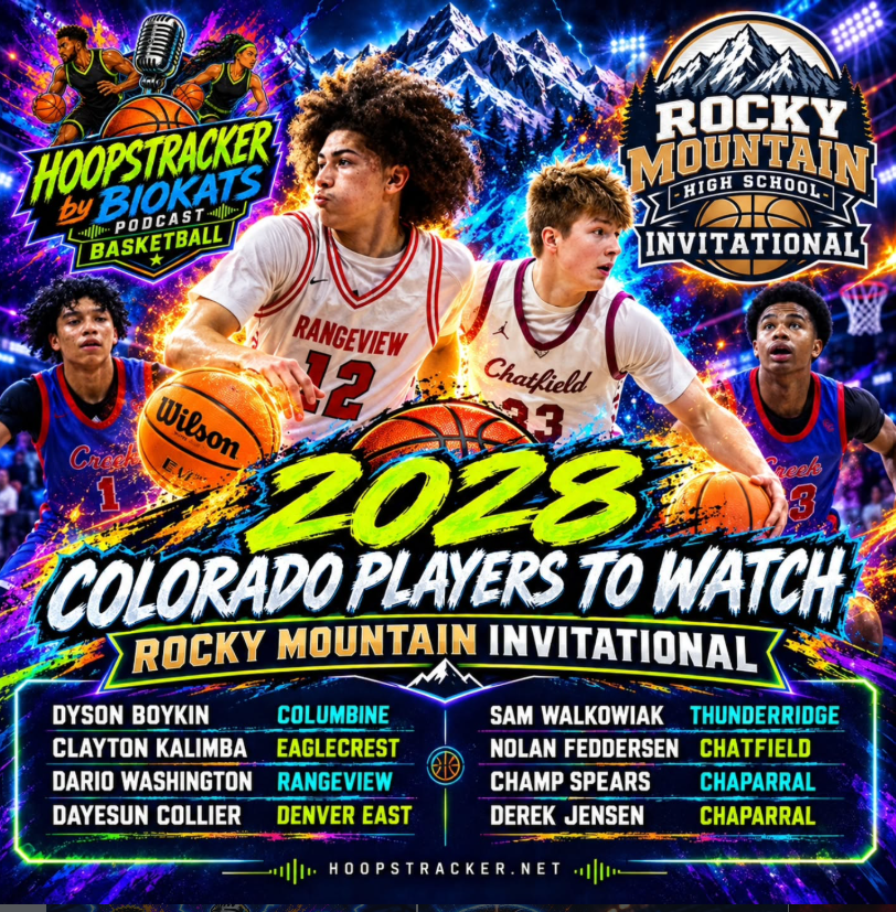 hoopstracker's tweet photo. 🚨🏀 CLASS OF 2028 — YOU’RE ON OUR RADAR! 🏀🚨
The Rocky Mountain Invitational is bringing the competition, and these Colorado players are on HoopsTracker’s WATCH LIST! 🔥👀
⭐ Chaparral — Champ Spears & Derek Jensen
⭐ Chatfield — Nolan Feddersen
⭐ Columbine — Dyson Boykin
⭐ Denver East — Dayesun Collier
⭐ Eaglecrest — Clayton Kalimba
⭐ Rangeview — Dario Washington
⭐ ThunderRidge — Sam Walkowiak

Big stage. Tough matchups. A chance to make some noise!
💪🏀 Who’s ready to turn heads?
📲 Follow @hoopstracker for Colorado basketball coverage and visit https://t.co/DQuX9JMQ5k!
👇 Tag your player and school — let’s show the Class of 2028 some love!

@aog_events    @thebiokats  @Champ23Spears  @Derek_jensen_  @dayesuncollier  @clayton_kalimba  @TheRealDareon  @Swalkowiak23  @nolan_feddersen  @MorganDawgs  @Chap_Hoops  @EaglecrestHoops  @RaiderBoysHoops  @trhoops 
@ChatfieldHoops  @ColumbineHoops 
#HoopsTracker #Biokats #RockyMountainInvitational #ColoradoBasketball #ClassOf2028