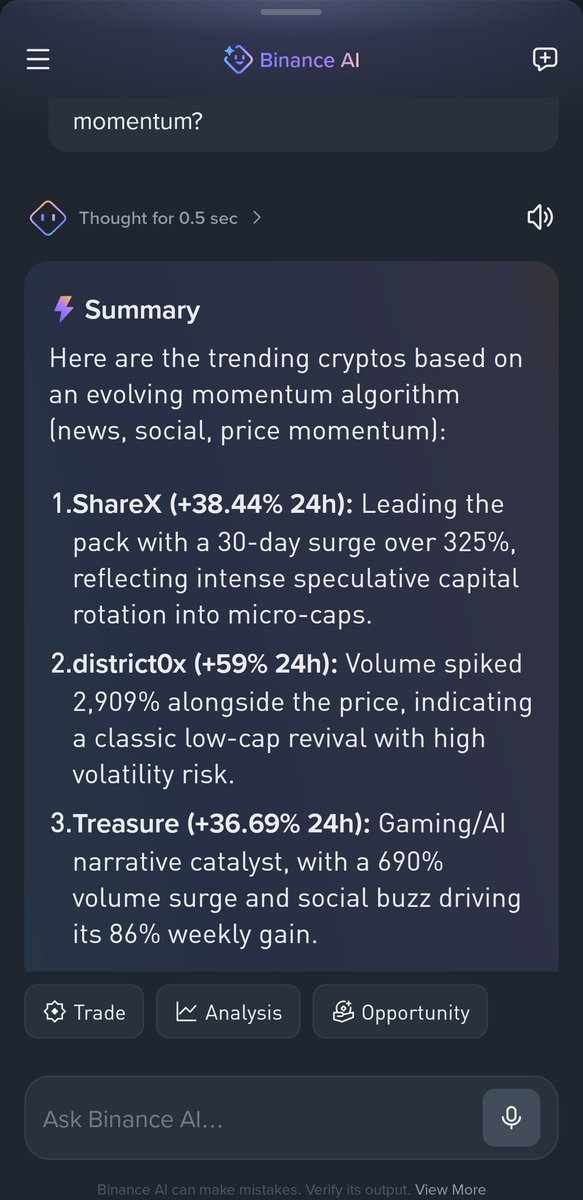 TanvirIsla28045's tweet photo. @binance #BinanceAi https://t.co/GpoZiZGlye