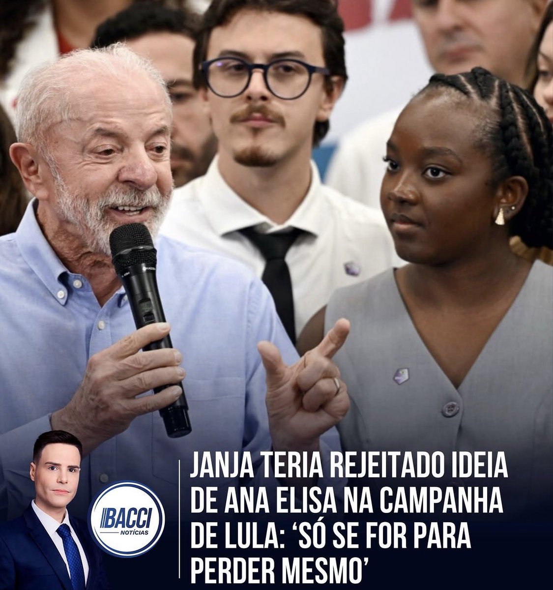 nikolas_dm's tweet photo. Caraca, até a Janja agora soltou a mãe da Janjinha. https://t.co/EERWvE9kj5