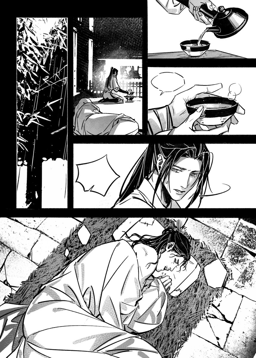 3leno3's tweet photo. #allwishescometure #八仙 #宾权 #吕洞宾 #钟离权   插叙段2【代发，是笑笑画的部分，wb@笑笑想要笑笑】 

 宾权合志《涡》首参上海cp33仅供现场，预约可找wb蹲q群~ https://t.co/XYycP6iG1x