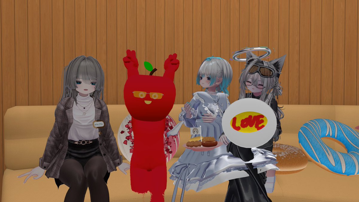 ggr_vrc's tweet photo. #るーえつぁいと
初めての出勤でした❕❕❕
来て頂きありがとうございました❕❕❕😸 https://t.co/AutaFEHYNe