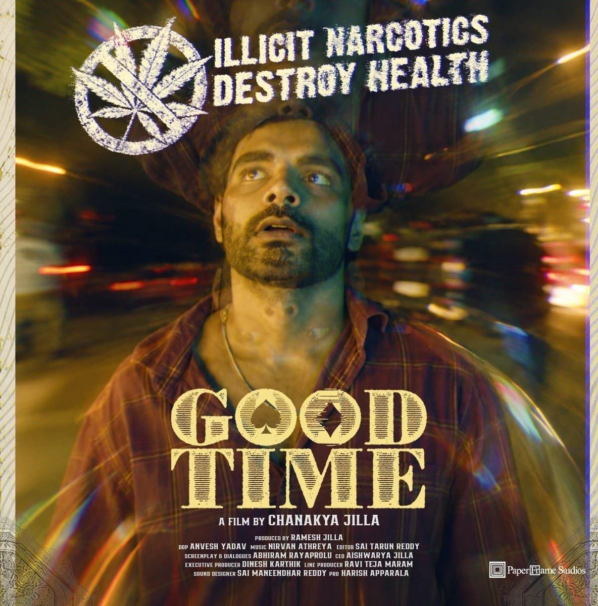 aakshay_143's tweet photo. Hero face lo tension, audience face lo navvulu π€£π€£ Ee comedy situations mamulga levu! #Goodtime #GoodtimeFilm https://t.co/3lmsdzqESF