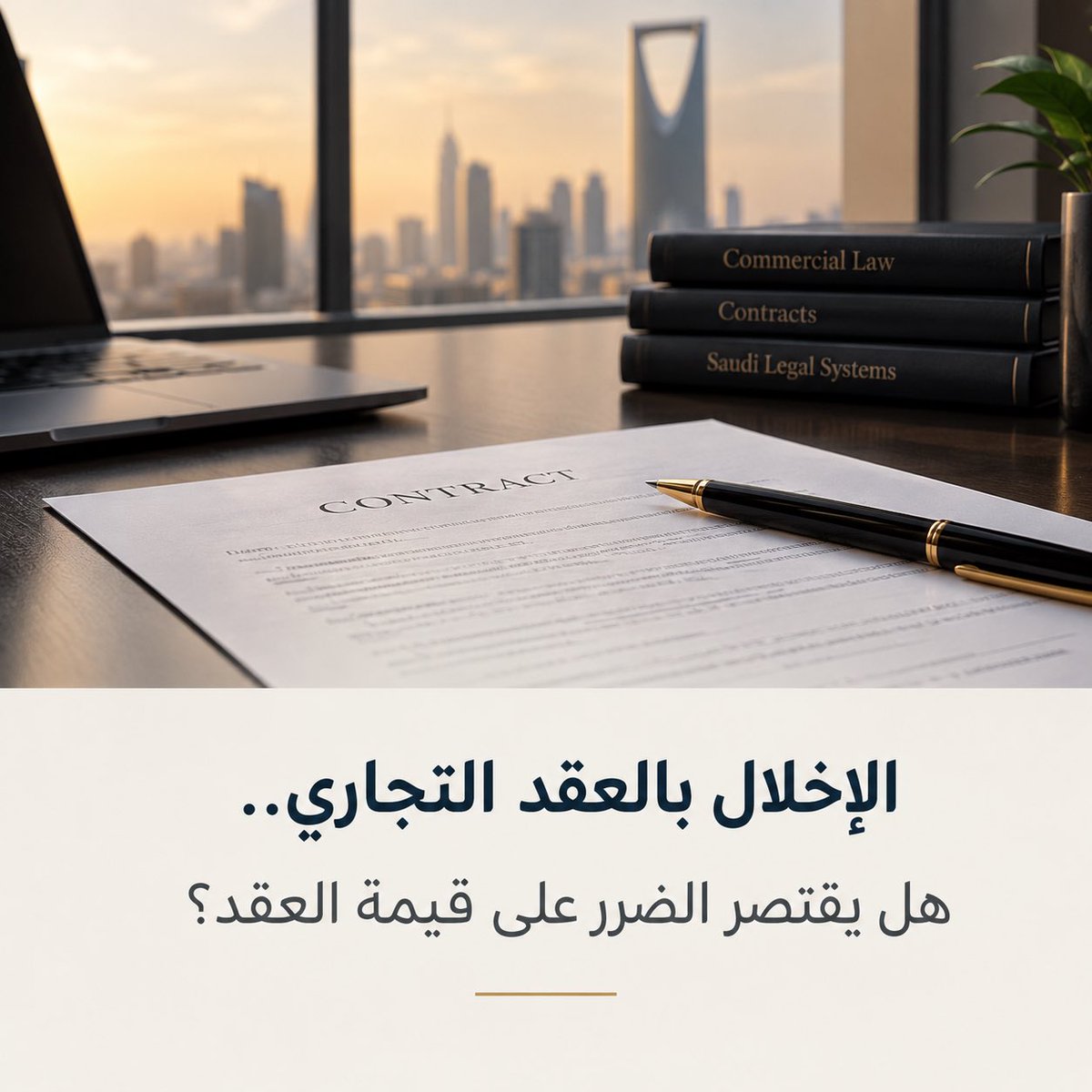 N0io_'s tweet photo. الإخلال بالعقد التجاري.. هل يقتصر الضرر على قيمة العقد؟ https://t.co/DiS6HRhOqB