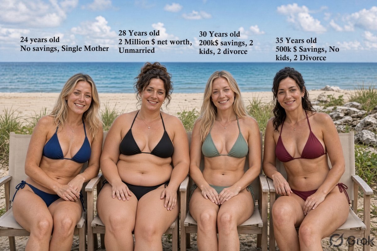 Lazybratposts's tweet photo. If you’re a 26-year-old man, which one are you actually choosing for the rest of your life? https://t.co/1GrGGpsA3Z