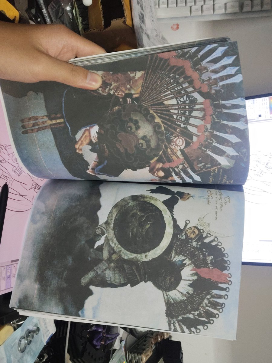 BenShi52042's tweet photo. 正版的买不起，买本盗印的过过眼瘾得了🤧🤧🤧
The genuine illustrated version of Water Margin is too expensive for me to afford, so I can only buy a pirated copy and take a look
（不得不说项充和李衮是真的帅😸） https://t.co/ecp86ceBiK