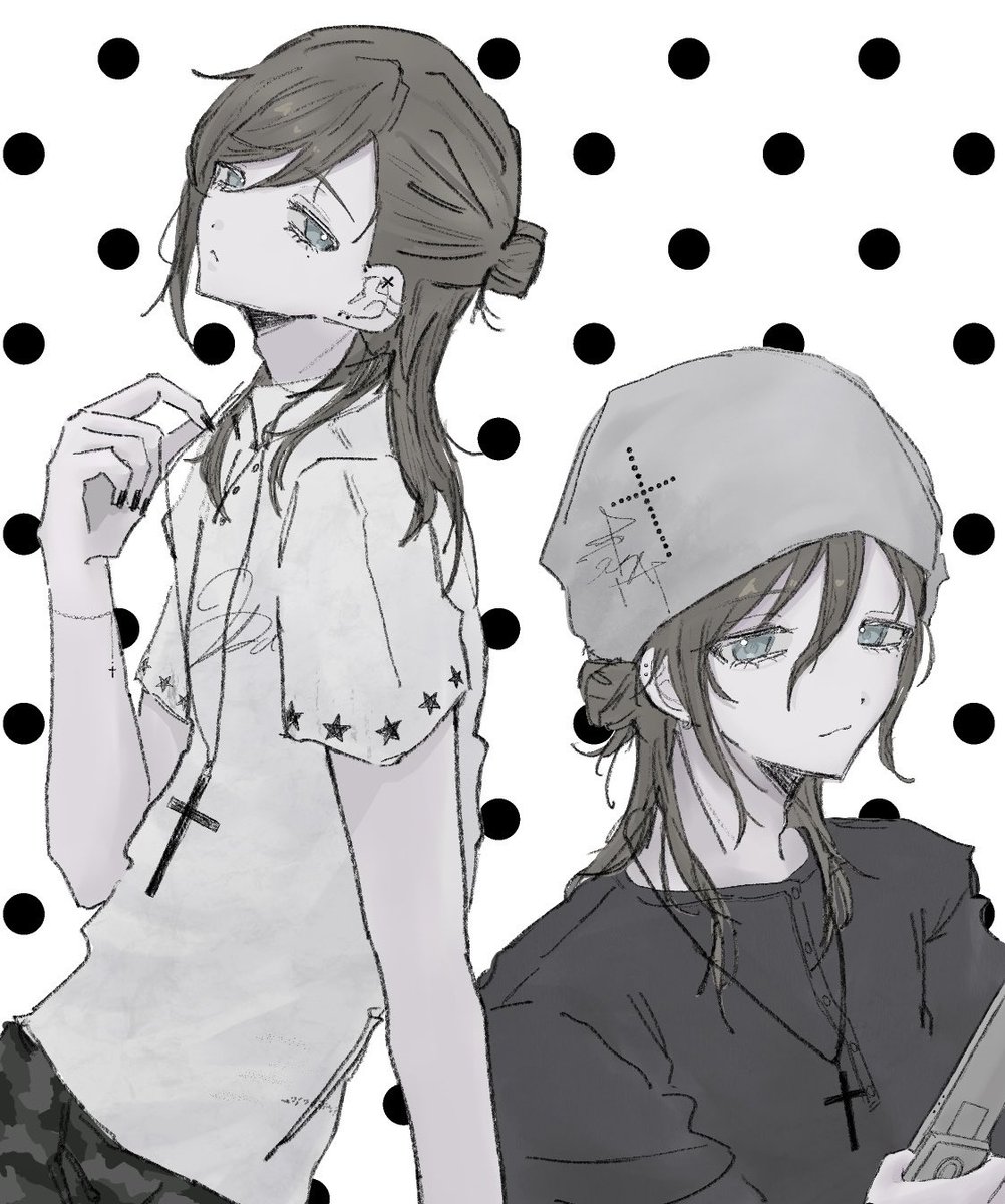 utakt_o0's tweet photo. 三連休中のみtag失礼します🍀
🔫中心���ゆるーく色々描いてます！

表現方法問わずたくさんお話し出来る方とご縁があれば嬉しいです> ·̫ <

#にじさんじ絵描きさんと繋がりたい 
#三連休はフォロワーさんが増えるらしい https://t.co/qgcwCJUsP9