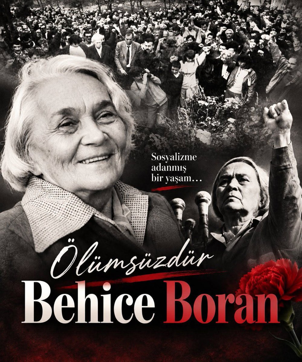 TOPRAK_TC_'s tweet photo. Fikirlerini eyleme, ömrünü inandığı kavgaya feda eden bir çınardı o..
O gün oradaydım, o yumruk ne büküldü, ne eğildi..
#BehiceBoran saygıyla, özlemle…
Selam olsun Behice Boran ve onun düşüncesinde olanlara.✌️✊👊✌️💛💙🇹🇷🇹🇷 https://t.co/vgEawQAUCh