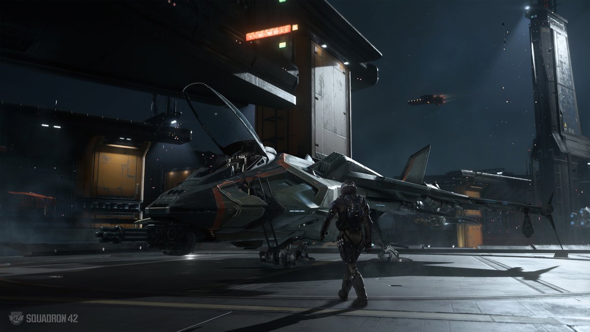 rob_keyes's tweet photo. Squadron 42 is officially coming to Steam, with wishlisting opening today. The Star Citizen story campaign spinoff is still set to release in Q2 2027 but no specific date yet. The latest from me: https://t.co/Ogu0QnZmHJ https://t.co/46QOUrYqXR