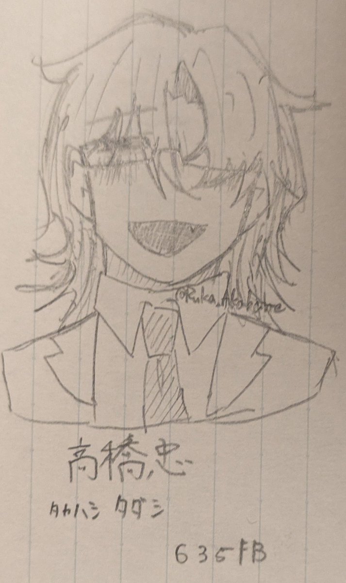 Ruka_Akabane's tweet photo. 我が家の恋する(危ない)男たち
うち犯罪者3人
皆さんには誰がぶっ刺さりでしょうか
私には忠さんが刺さりです
#るかぴのお絵かき https://t.co/XTiKthHpoN