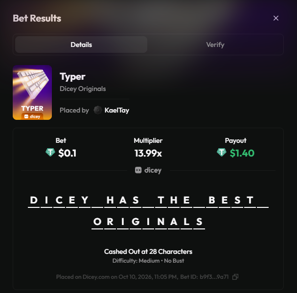 KaelTay's tweet photo. Dicey got the best originals OAT!!! Goated fr @DiceyHQ Stay Dicey๐ฒ๐
#PlayTYPER https://t.co/Y502dmFzJR
