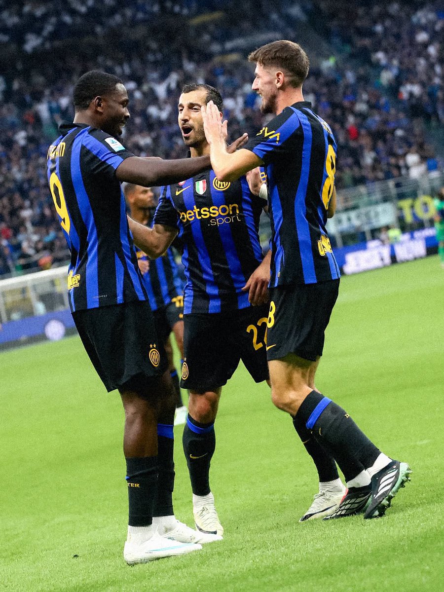 fanticsports1's tweet photo. 𝗙𝗧: 𝗜𝗻𝘁𝗲𝗿 𝗠𝗶𝗹𝗮𝗻 𝟯–𝟬 𝗣𝗮𝗿𝗺𝗮

⚽ Sučić 13’
⚽ Çalhanoğlu 18’ (P)
⚽ Thuram 31’

Inter keep their unbeaten Serie A start going with a convincing win over Parma! ⚫🔵

#InterMilan l #Parma l #SerieA l #FanticSports https://t.co/wwhO5xdt0H