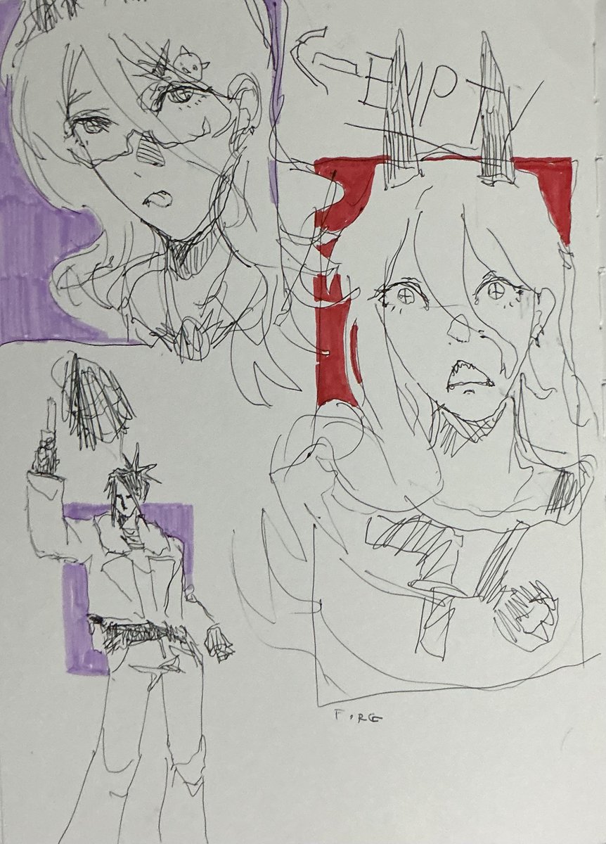 Forg0808's tweet photo. Thank you so much for all the support on my last post
heres some extra power sketches from my sketchbook
#art #chainsaw_man #fanart https://t.co/diPPA45NDk