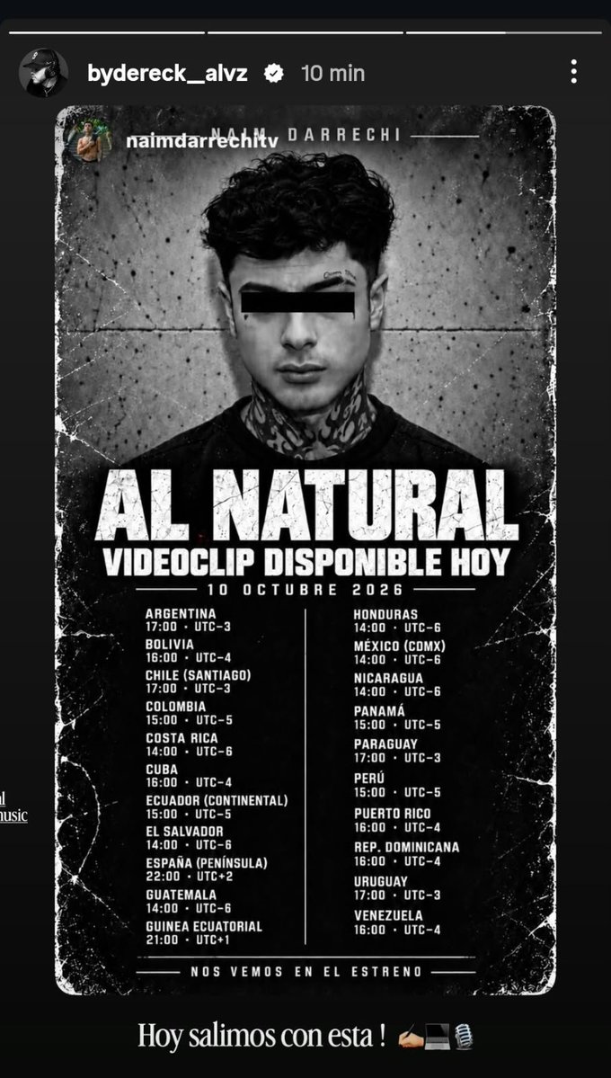 NathykMezTor's tweet photo. El apoyo verdadero se demuestra en cada reproducción, cada publicación y cada vez que compartimos su música.              AL NATURAL merece brillar!
#Naimdarrechi https://t.co/nQj56tiqaK