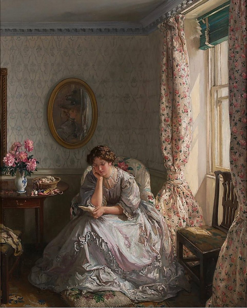 IsabelVasques7's tweet photo. 🎨Sir Walter Westley Russell RA (1867 - 1949)
"The Letter" 1910 https://t.co/Sxak2P9zVN