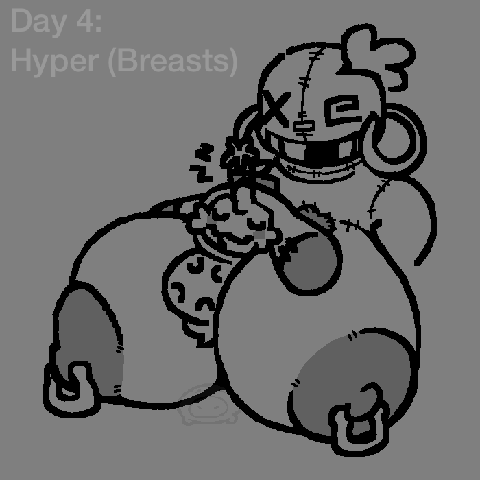 SlumberParty29t's tweet photo. My Spooky #Kinktober 2026!!!
Day 4: Hyper (Breasts)
Featuring @ButterduckyDuck !! https://t.co/uctJ6PPS8F