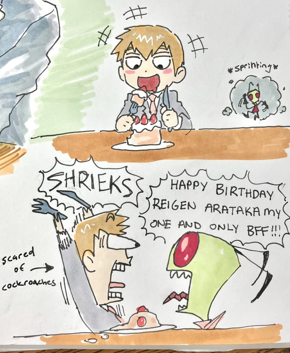 CrunchControl's tweet photo. YAHOOOOOOO YAHOO YAHOO YAHOOOOOOOO REIGEN BIRTHDAY CELEBRATORS UNITE 🎉🎉🎉 https://t.co/CVuZYIo62I
