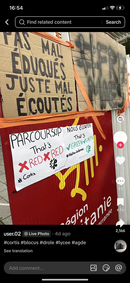 hoonierad's tweet photo. i hope cortis know they’re being used as a reference and inspiration by french students that are fighting for a better school and therefore, a better present and future. this is proof of how they’ve only impacted the world positively ever since debut.❤️ https://t.co/Ns3Wesy0zC