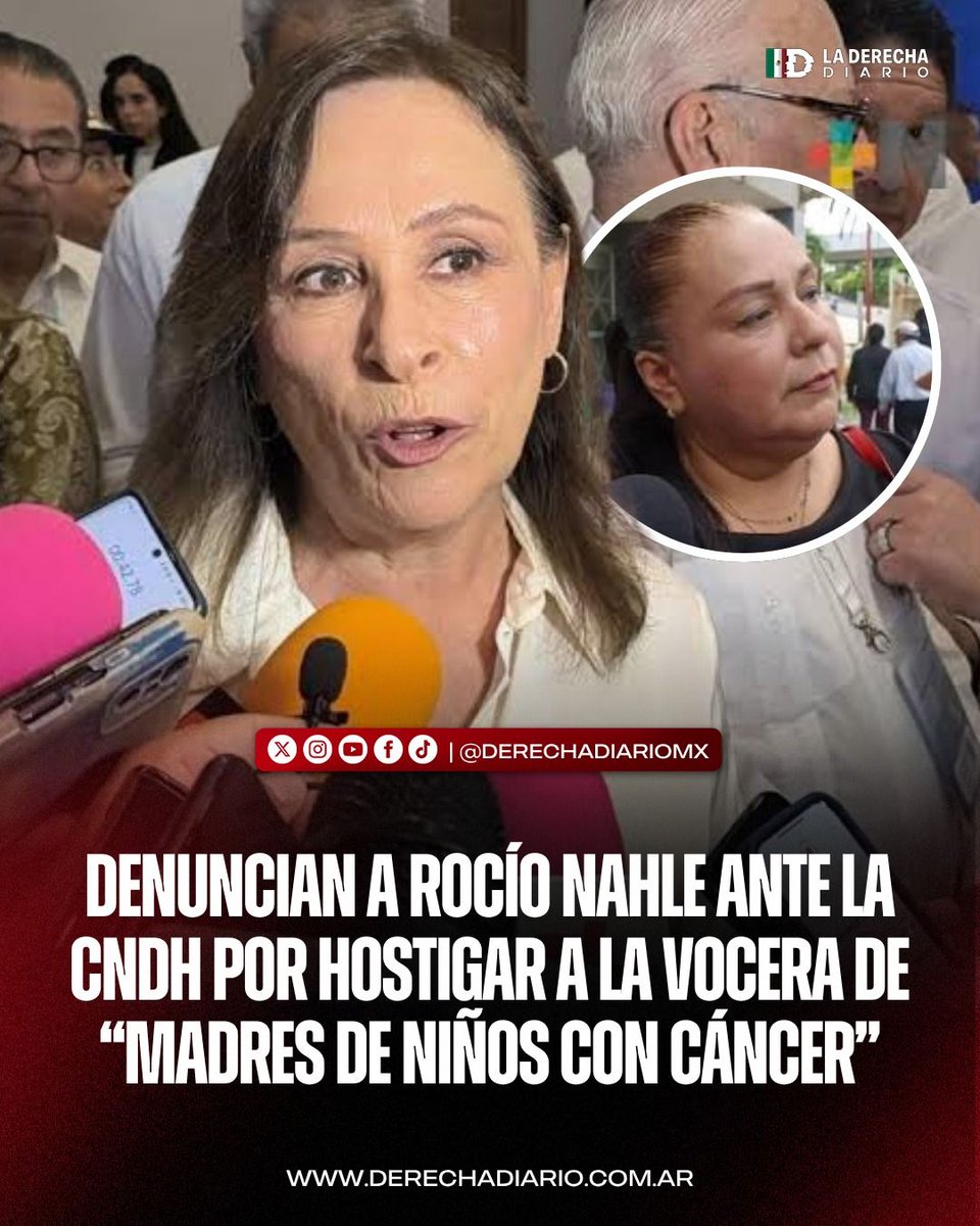 DerechaDiarioMX's tweet photo. 🚨🇲🇽 | Cora de Jesús Rodríguez, vocera de Madres de Niños con Cáncer, denunció ante la CNDH a la inútil gobernadora de Veracruz, Rocío Nahle, temiendo por su seguridad tras un fuerte altercado con el narcogobierno por exigir un trato digno en la administración de la salud pública.