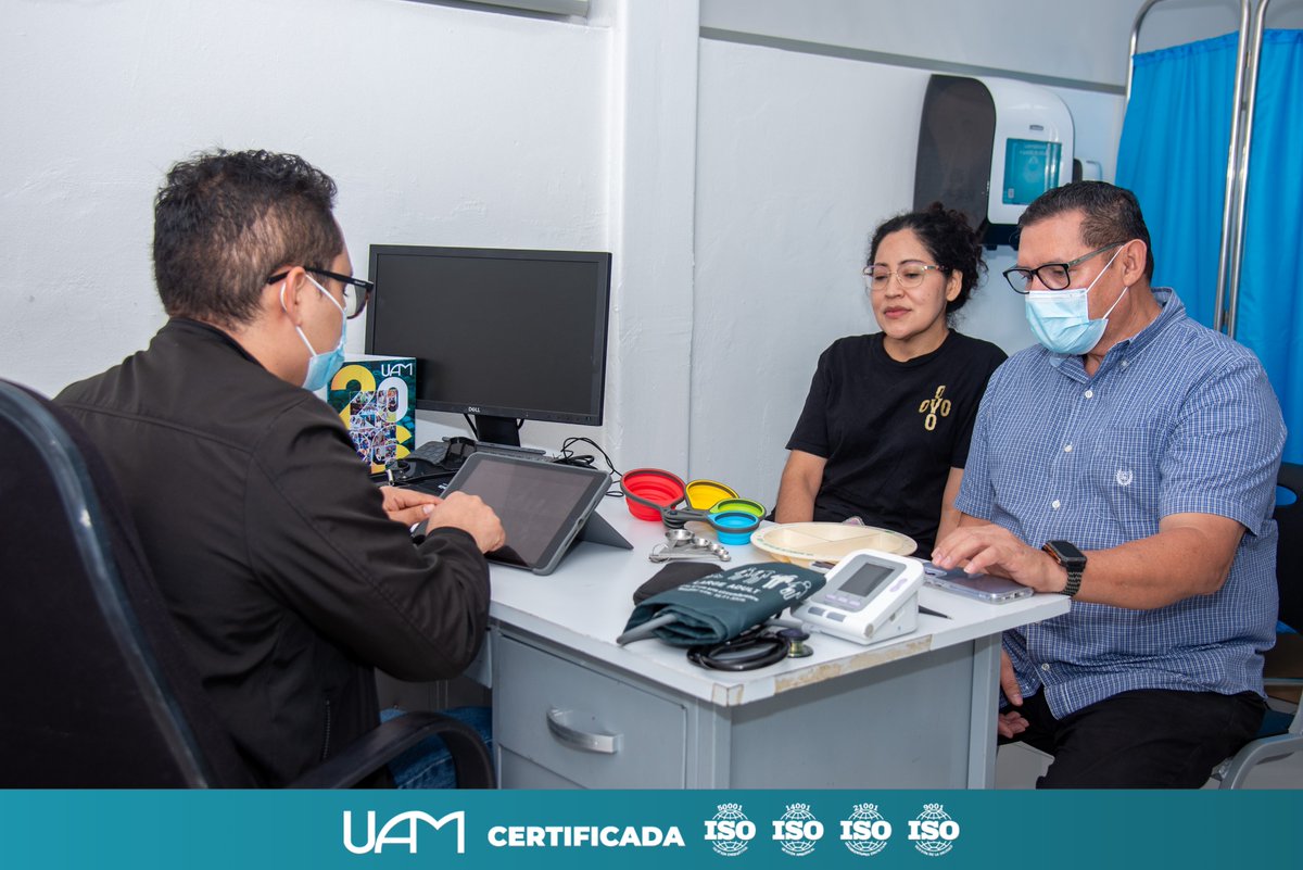 UAMNica's tweet photo. 🥗💙 La Universidad Americana (UAM), a través de la Maestría en Nutrición Clínica, continúa brindando consultas nutricionales gratuitas a pacientes con enfermedades oncológicas activas, orientadas a identificar riesgos de malnutrición y contribuir a su calidad de vida.

#UAM https://t.co/xkj8lHrYdF