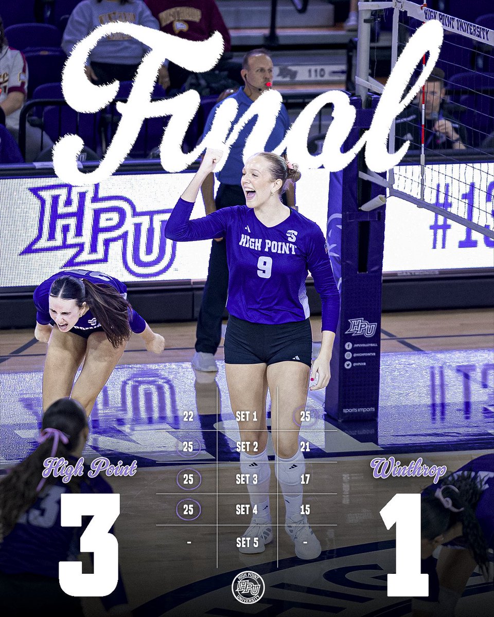 HPUVB's tweet photo. PANTHERS GOT IT DONE🐆👏

#GoHPU https://t.co/dYKZezEZG4