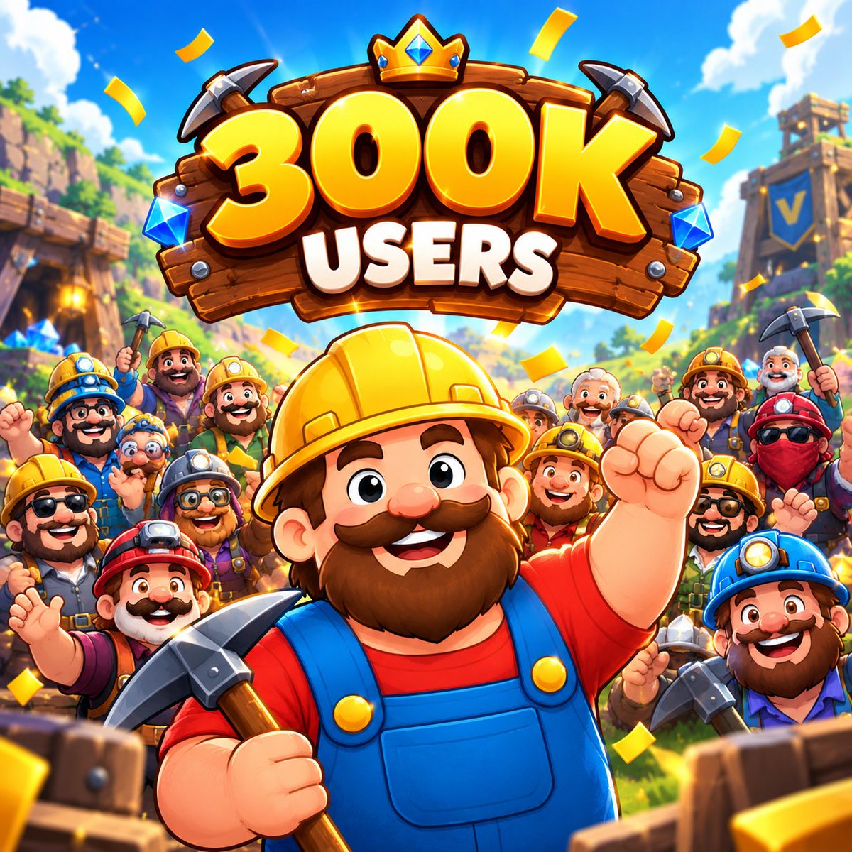 VictorsCompany's tweet photo. 🔥VICTOR'S COMPANY: 300K+ USERS AND MAJOR UPDATES

Our community keeps growing, and we're bringing new improvements for miners and NFT holders.

💎 NFT Holder Rewards Doubled
Daily rewards for Victor Unleashed NFT holders have doubled, from 15,000 VIC to 30,000 VIC distributed across all holders. Each holder receives 30 VIC today, up from 15 VIC yesterday.

ℹ️ New Referral Rules
An invited user now qualifies as a referral after they:
- Verify their account on-chain
- Complete 3 task's 
- Complete 3 days of Daily Check-ins

Once qualified, you can claim 100 VIC.

🗣️ Automated Withdrawals in Testing
We started testing an automated approval system today to make withdrawals faster. It identifies genuine users who follow the rules and gradually approves their eligible withdrawals automatically. Since it's still in testing, automated approval isn't guaranteed for every withdrawal.

📍Clock in at https://t.co/4PPZwsII3s
Your foreman career starts today!

300K+ users is just the beginning. Thank you for being part of Victor's Company.