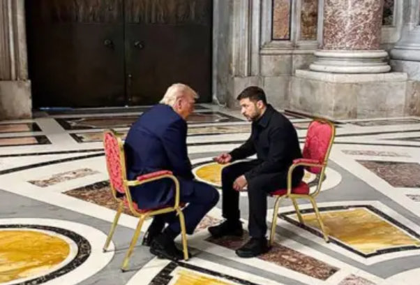 JoeLange's tweet photo. Timing is everything.

Russian oil is ALREADY arriving in the U.S. a day after the announcement and more is coming.

Everything planned and timed.

Didn’t Trump call Putin recently?

He’s had at least six calls with Putin this year.
Zelensky thought he could stop Russian diesel from reaching America. He failed.

Now we’re helping to “fund” Russia’s war against Ukraine.

What a turn of events.

The neocons must be in shock. Their constant drumbeat of Putin being our enemy is being destroyed and they can’t do anything about it.
Trump is “showing” the American people who our real enemies are.

Trump “publicly” told Zelensky to quit destroying Russian oil refineries because of diesel prices.

Zelensky attacked them anyway.
“Liddle” Zelensky is just a puppet of NATO and the EU.
That’s where the real disagreement is.

Then Trump makes a deal with Putin to ship Russian diesel to America.
Putting it under the umbrella protection of the U.S.

Don’t miss the importance of this move by Trump and Bessent.
It goes beyond a dispute between Trump and Zelensky.

What does Zelensky do after the oil deal?

He immediately attacks Russian refineries again.

The oil deal with Russia is now beginning to draw the clear dividing line.

Who wants to keep the war/money laundering going and who doesn’t?

Who wants the continued slaughter of innocent Ukrainians kidnapped and FORCED to the frontlines and who doesn’t?

The choice isn’t really for Zelensky, it’s for NATO and the EU.

Trump just “publicly” chose the side of Putin.

NATO and the EU don’t like it.
But there’s nothing they can do about it.
Trump and Putin hold all the power.
They control the energy supply into Europe and winter is coming.

What happens if the two leaders decide to turn off the energy spigot?

Not only does it squeeze Ukraines war effort, but it puts an even worsening squeeze on the economy in the EU.

And all of this is happening as Trump supporting candidates are sweeping into power and winning elections across Europe in dramatic fashion. They all want an end to EU money supporting Ukraine too.

And now Trump has the “excuse” to deal with NATO, the EU and Zelensky in a “completely different way.”

Now Trump, Bessent and Putin have the “public” narrative that Zelensky, backed by the EU and NATO, are attacking “American interests.”

That’s a clear dividing line.

Does anybody think there aren’t going to be serious consequences?

Between Trump and the EU/NATO?

Generations of Americans have been indoctrinated in every way and bombarded by both sides of the media, “telling” them that Putin is our mortal enemy.
They automatically believe that any enemy of Putin is automatically an ally of the U.S.

It’s a complete lie.

How do you “show” the people the truth?

Follow the timeline.

Trump cuts off the supply of U.S. weapons directly to Ukraine, FORCING the EU and NATO countries to “purchase” our “old armaments” for Ukraine.

Trump cuts off any “new” taxpayers funding to Ukraine, FORCING the EU and NATO to fully fund the Ukraine war.

That “set the stage.”

A clear “separation” between Trump and Zelensky.

Two things that the EU and NATO need in order to keep this war going: 

Money and Oil.

Both of those things are in short supply in the EU.

Trump and Bessent just connected our financial interests and energy interests with Putin.

That changed the dynamic in Ukraine.

Here’s what I would watch for now.

Are Trump and Putin going to shut off the oil spigot to the EU?

There’s still 20 billion in taxpayers dollars for Ukraine, that were designated by Congress under Biden and haven’t been released. Zelensky has been lobbying for that money.

Did Zelensky’s new attack just “give” Trump the excuse to “freeze” that money and can Bessent now put the financial squeeze on Ukraine, similar to Iran?

I believe Zelensky’s “personal theft” of taxpayers money is about to be fully exposed by Bessent.

The EU and NATO are about to find out who has the real power and Zelensky’s days are numbered.