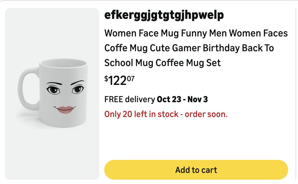 MugCraveTwt's tweet photo. WHAT THE FUCK i was about to buy one #mugtwt https://t.co/sxtXKGiX3r