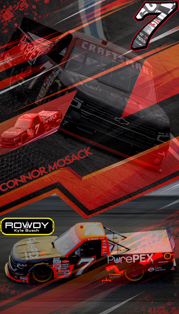 CalCovs8's tweet photo. Honouring that last KBM win! He'd be proud to see this!
@connormosack @SpireMotorsport @KBMteam
#ConnorMosack #SpireMotorsports #PurePex #KBM #Tribute #KyleBusch #ForeverRowdy #Wallpaper4K https://t.co/Ry3SbbcDvF