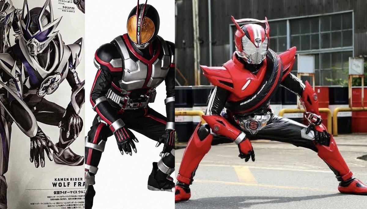 YokaiRiderVT's tweet photo. KAMEN RIDER FAIZ’S ICONIC POSE ACROSS THE AGES‼️ https://t.co/dbHccnDWOG