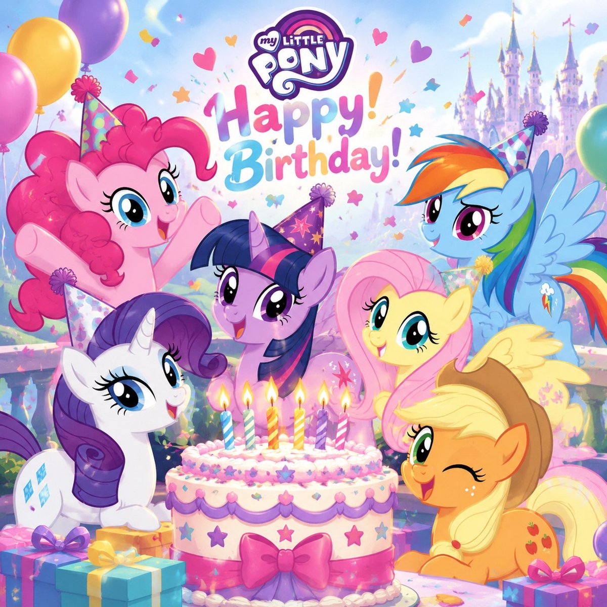 Nikush_1's tweet photo. 🎂✨ Happy Birthday to the #MyLittlePony ! 🦄💖

16 years ago, a little show about ponies taught us that kindness, loyalty, and laughter can change the world. 🌈
Thank you for the memories, the songs, and the friends we made along the way. Here's to many more years of magic! https://t.co/L9eBtyhmKQ