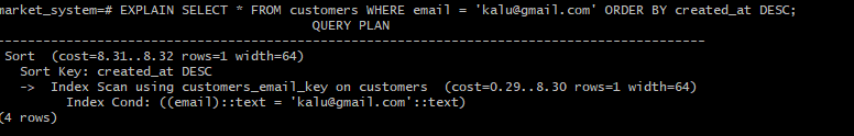Chinedu_PD's tweet photo. 𝗗𝗮𝘆 𝟮𝟳/𝟭𝟬𝟬

Instead of guessing why my query is slow, I can ask PostgreSQL.

EXPLAIN reveals the query execution plan, helping me investigate table scans, index usage, the work PostgreSQL expects to perform.

Understand before optimizing.

#100DaysOfLearning #PostgreSQL https://t.co/eABi4DGsyv