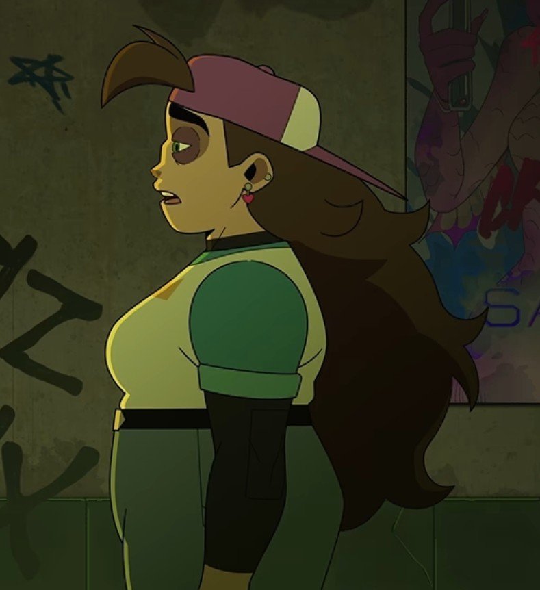 capyguava's tweet photo. Frankie w my body type and she's animated so well and the show never makes any comment abt her weight makes my heart swell https://t.co/XHviC0jdJc