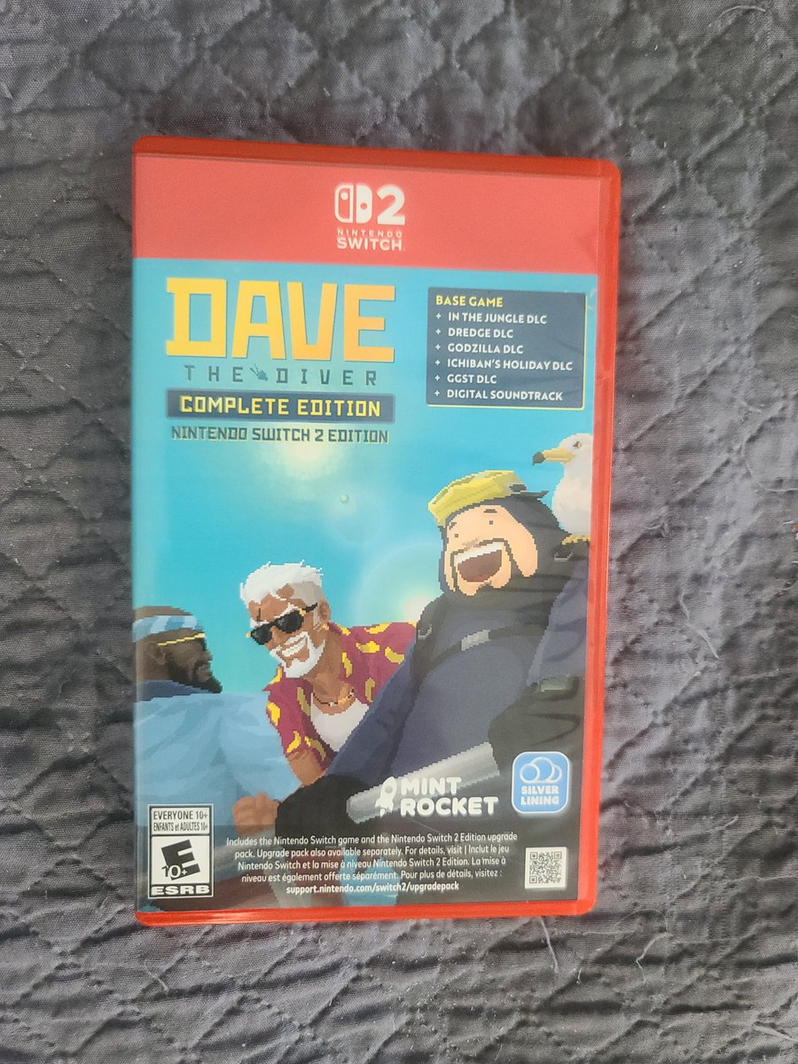 DragonMstrAlex's tweet photo. Dave the Diver: Complete Edition from @mintrocketgames @silverliningint @DaveDiverGame. Did anyone else pick this one up? Thank you so much Amazon! #SwitchCorps https://t.co/VLe84bODcw