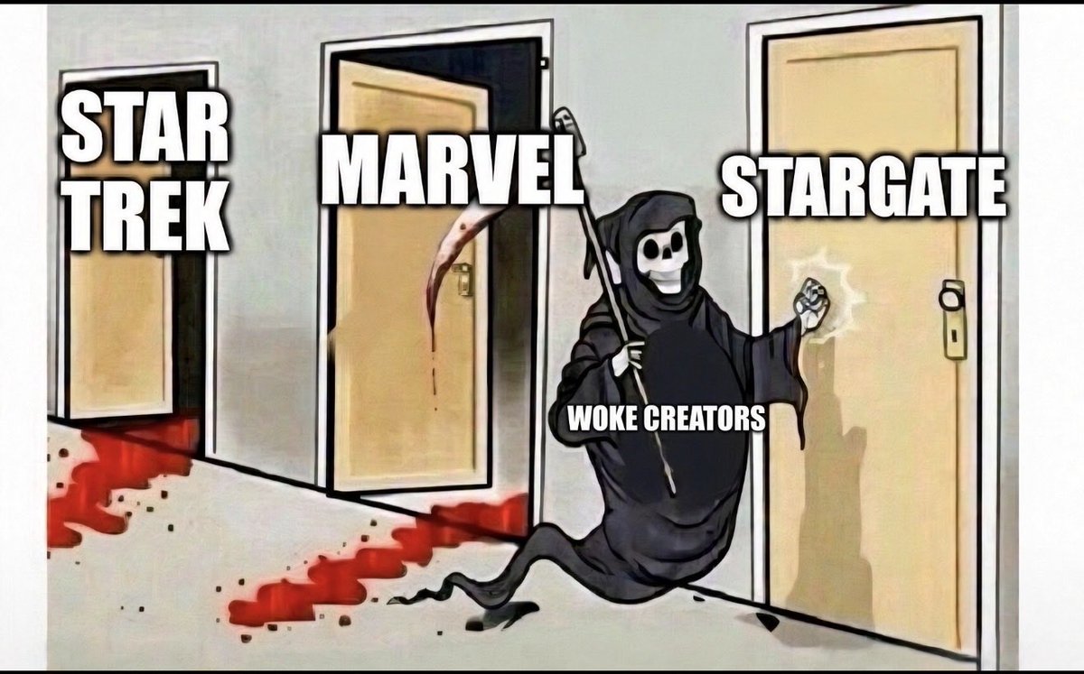 nealb001's tweet photo. @StoneLoki1 It's the streaming service way. Buy cultural IP and rebrand it with leftist ideology and views. Add to the catalog and keep going. Don’t ask questions as long as the rest of the businesses which have nothing to do with streaming are making money. Keep going.
#ripstargate https://t.co/HjsWhjlKRo