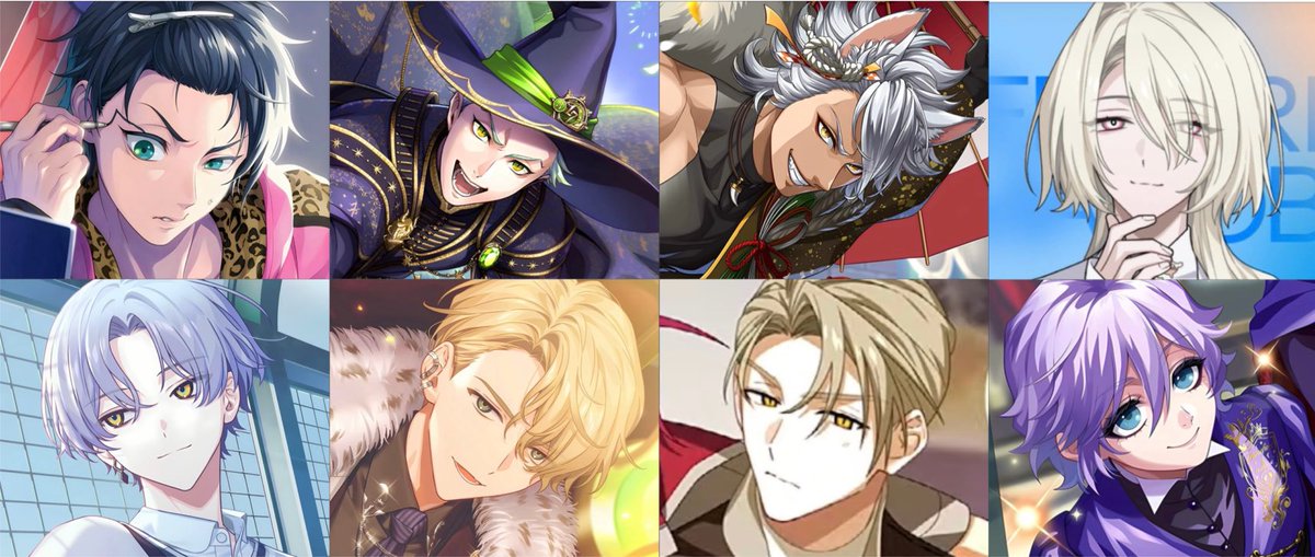 aimonoaz's tweet photo. Same seiyuu twst first years https://t.co/Z24m06RAhj