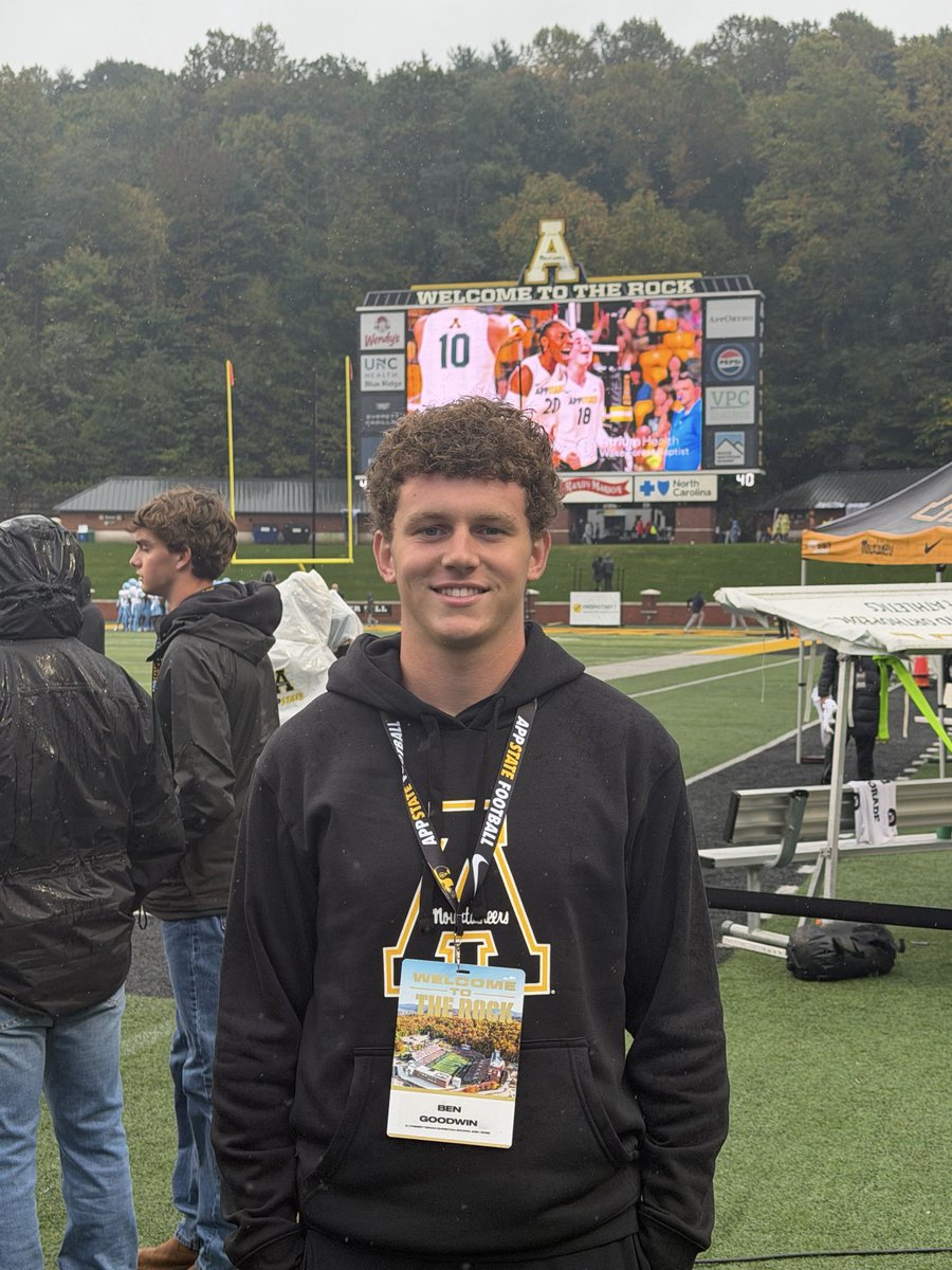 bengoodwinK's tweet photo. Rainy game day @AppState_FB great to meet @T_Zielenske5 
@HKA_Tanalski @Briggs_bourg @Rich_Chambliss @Evrythngcnts https://t.co/io4TrPzGmm