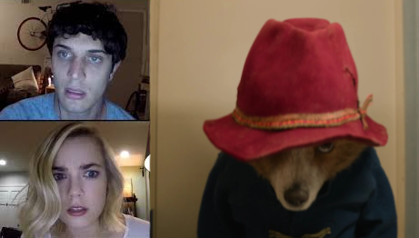jaythechou's tweet photo. Paddington in Unfriended https://t.co/aIIynBZz6a