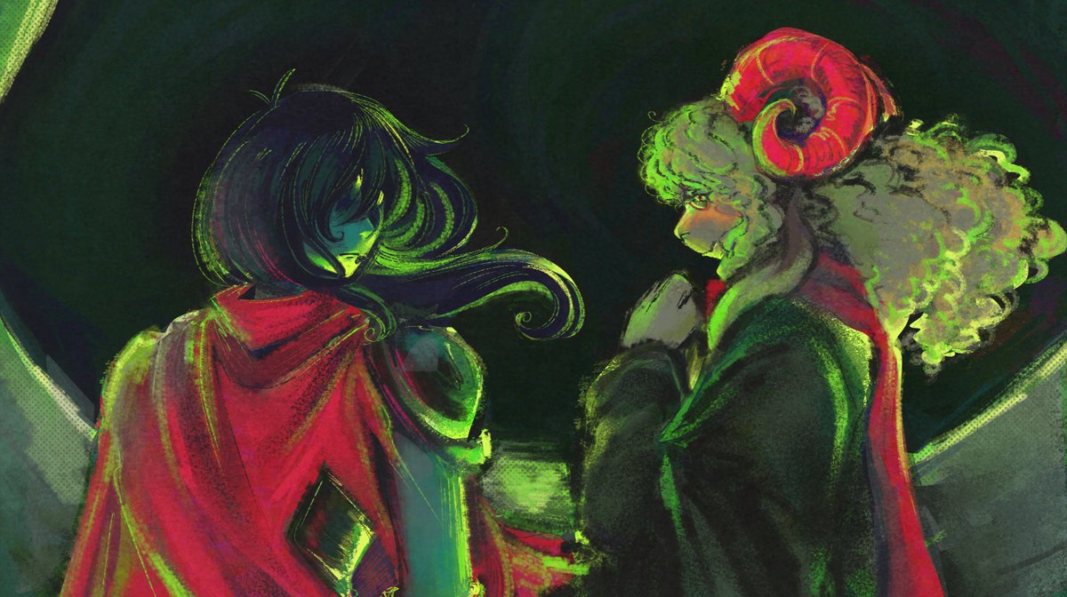 icxcoii's tweet photo. #kralseitober2026 Day 10: Chapter 2
#kralsei #deltarune #kralseitober https://t.co/DArouVRcJL