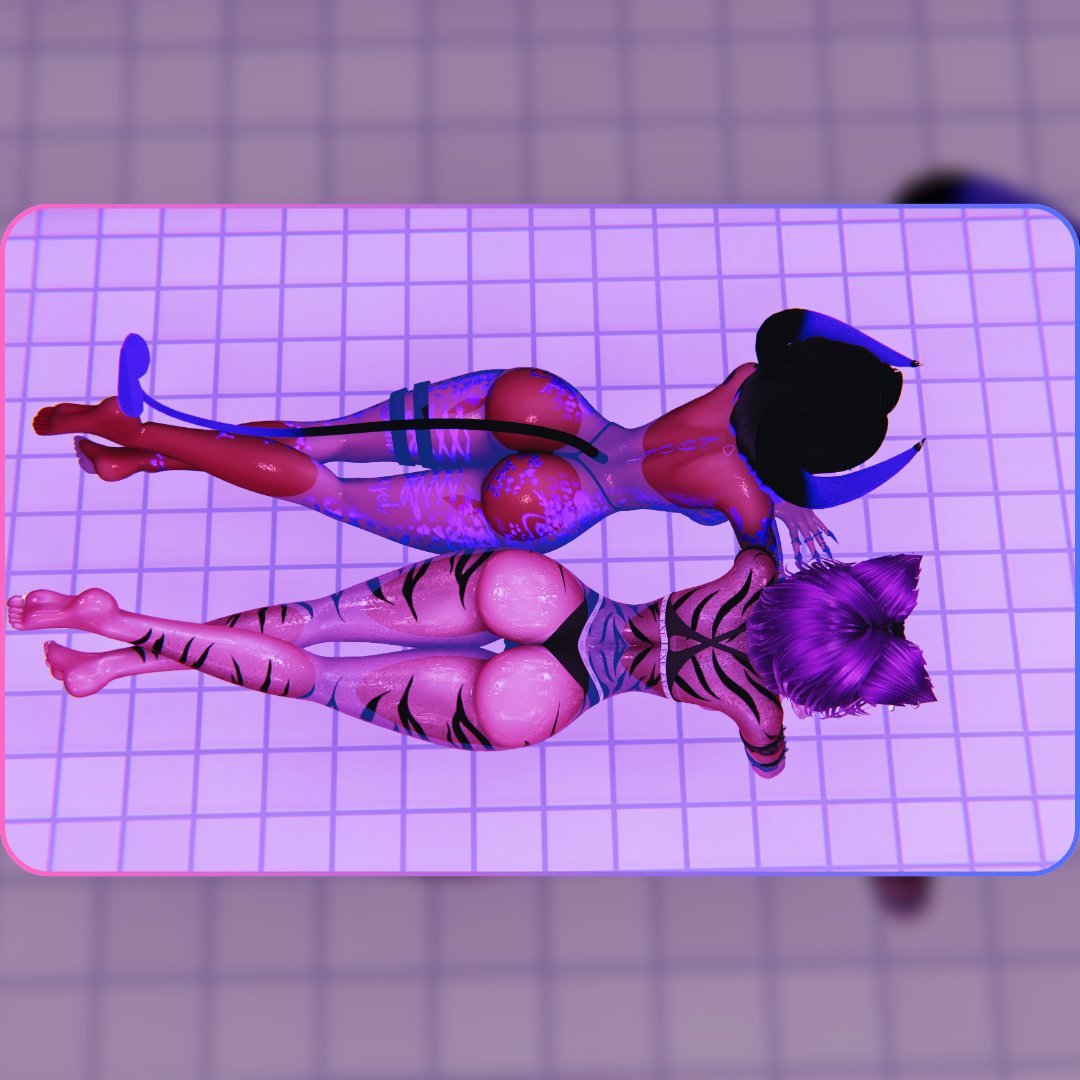 its_kyoka07's tweet photo. Wet Pool Play 😏💦

The two girls in the pool with provocative poses and glowing skin ✨

#vrchat #vrchatphotos #vrchatphotography #poolvibes #bikinigirl https://t.co/uo6mW9yrL1