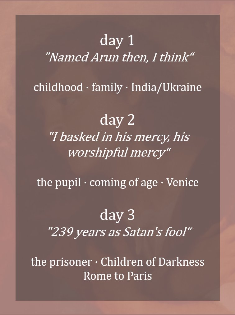itsarmandweek's tweet photo. Welcome to It's Armand Week, where we invite you to explore the character of Armand, his story, his history and his relationships! Running Nov 9-Nov 15! More info &amp; rules below #iwtv #interviewwiththevampire #iwtvart #armand #thevampirearmand https://t.co/T7aUypVRNP